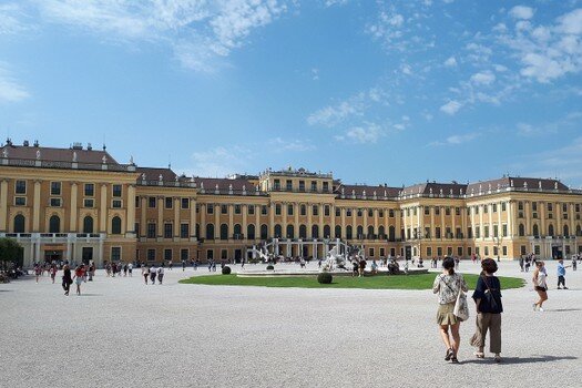 castello di Schönbrunn a Vienna, austria