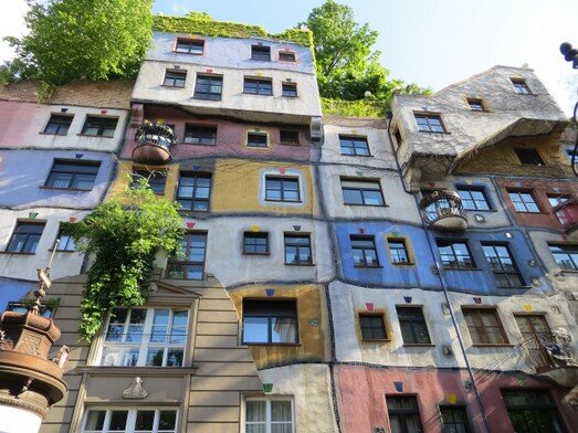 Case di Hundertwasser a vienna