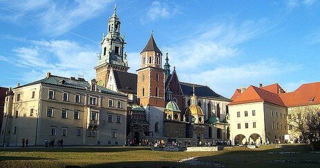 castello di wawel a Cracovia