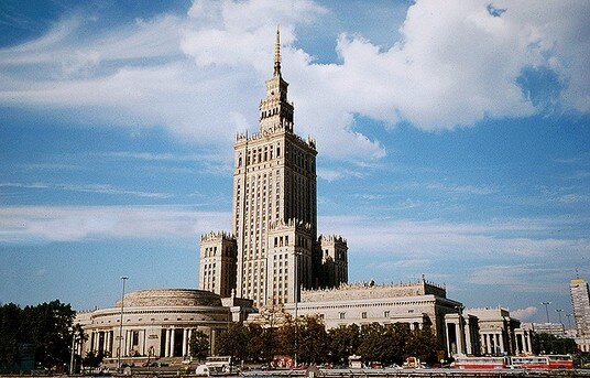 Palazzo della Scienza e della Cultura a Varsavia