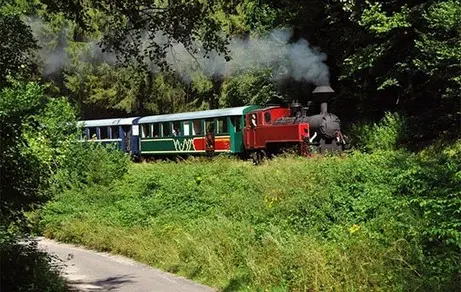 treno panoramico slovacco Horehronský Express
