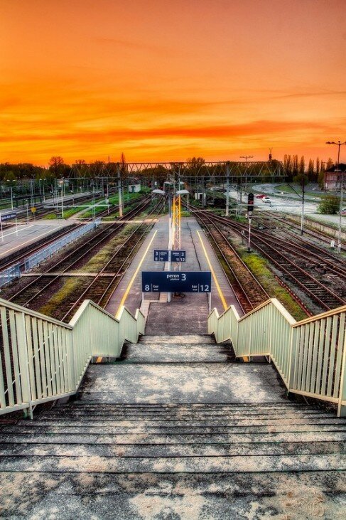 stazione treni polonia