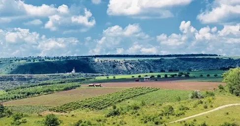 panorama della moldavia