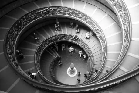 scala chiocciola musei vaticani