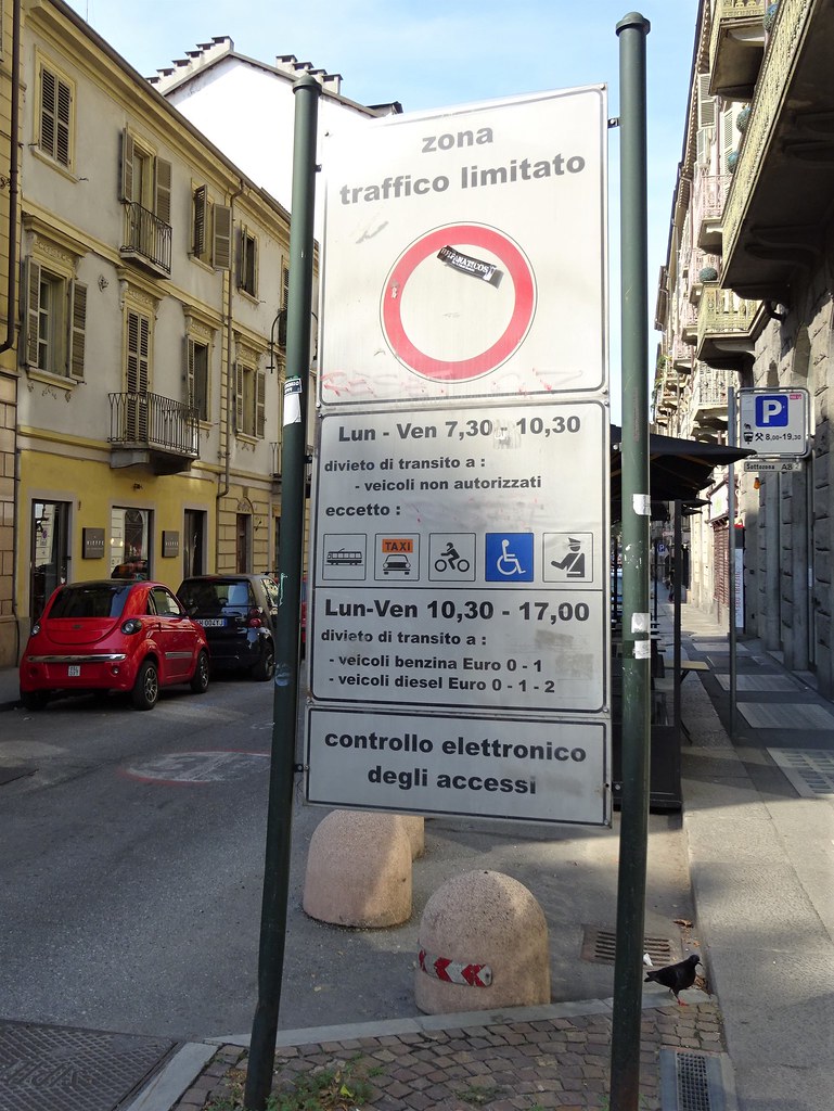 Mappa traffico in tempo reale nella città di Torino