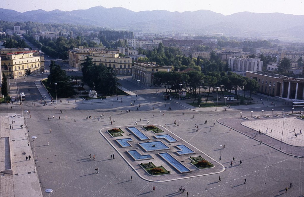 Main square, Tirana, Albania