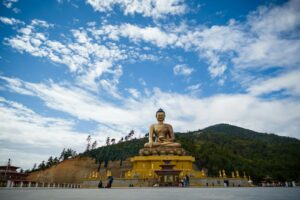 Budda d'Oro nel bhutan