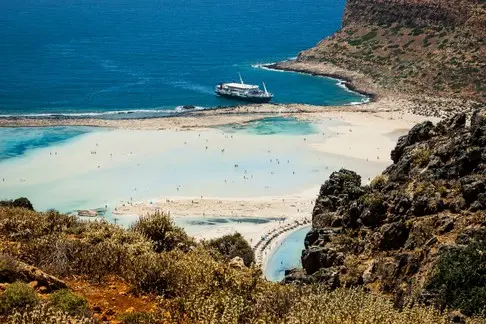 baia spiaggia di creta grecia