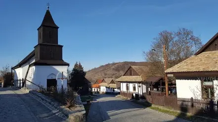 villaggio di holloko in ungheria
