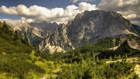 panorama della slovenia
