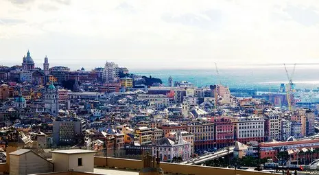 genova panorama di genova