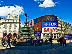 Piccadilly Circus in Londra